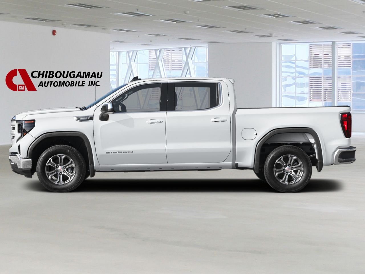 2026 GMC Sierra 1500 K1500 SIERRA CREW CAB SLE STD/BOX (3SA) Summit White Chibougamau - photo #2