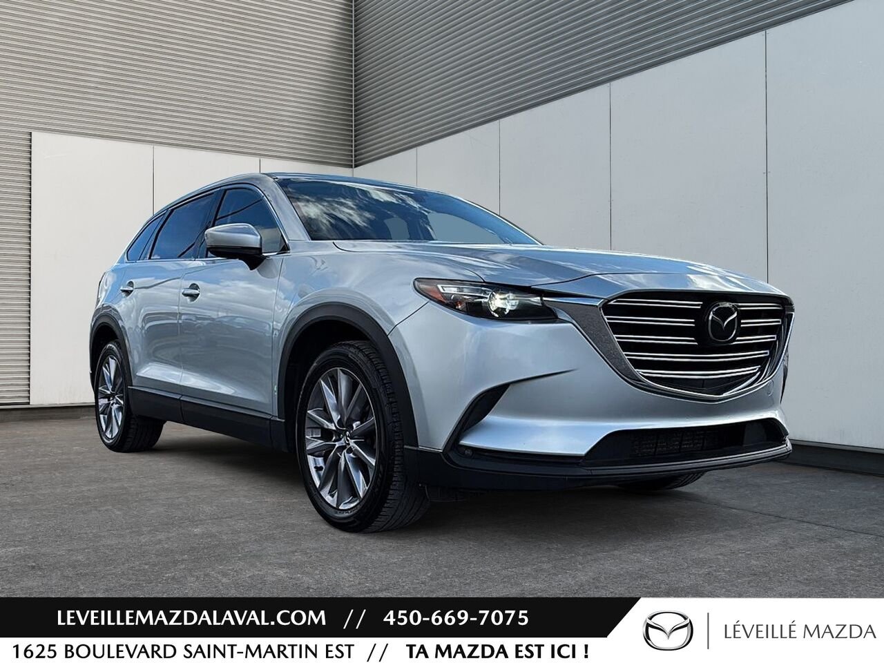 2023 Mazda CX-9 GS luxe TI Silver Laval - photo #2