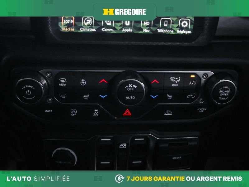 Jeep Wrangler SH0444 | Unlimited Sport 80th Anniversary 4WD AUTO A/C MAGS 2021 Gris Laval - photo #15