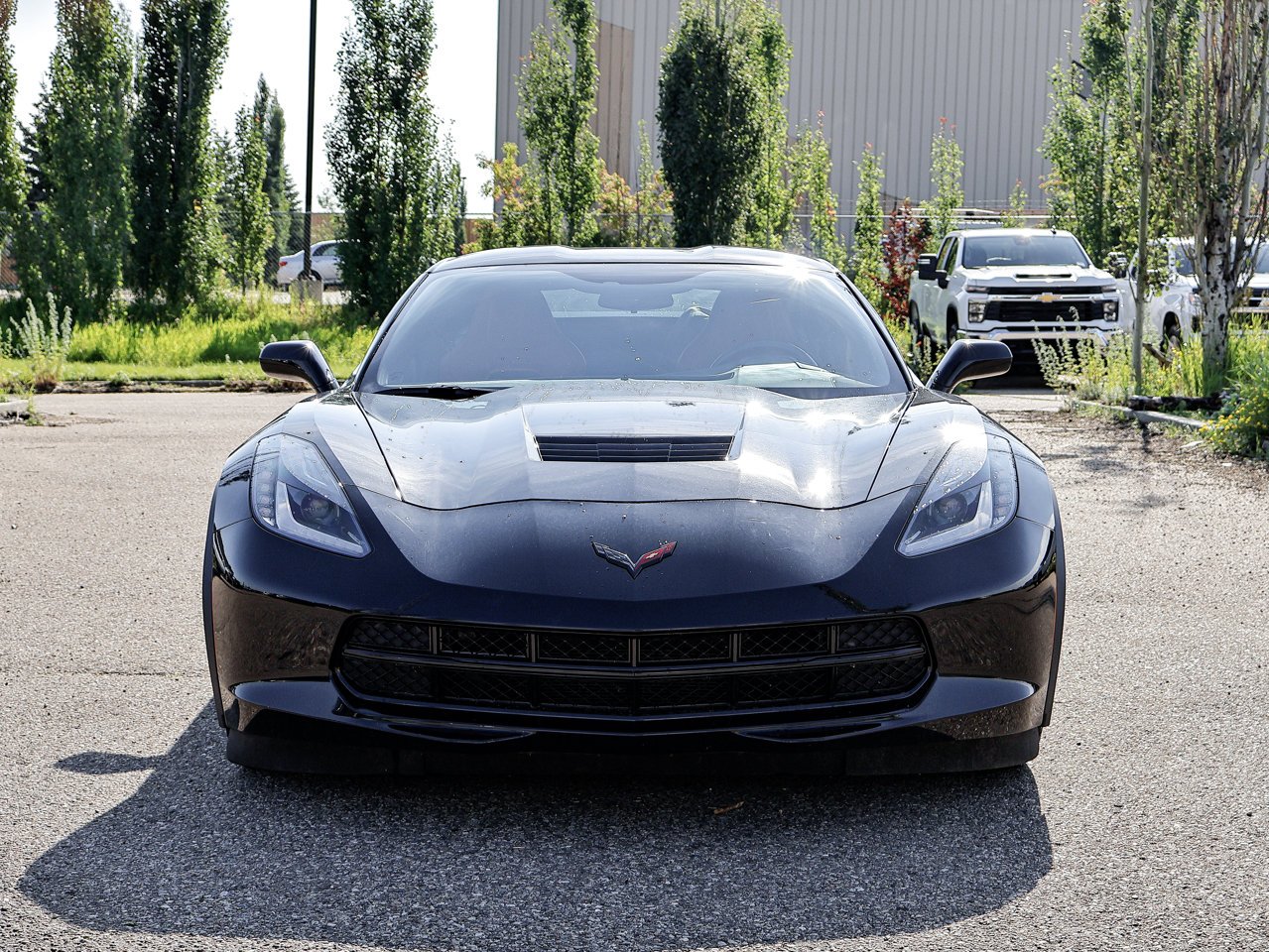 2017 Chevrolet Corvette 2dr Stingray Cpe w/1LT Black Sherwood Park - photo #2