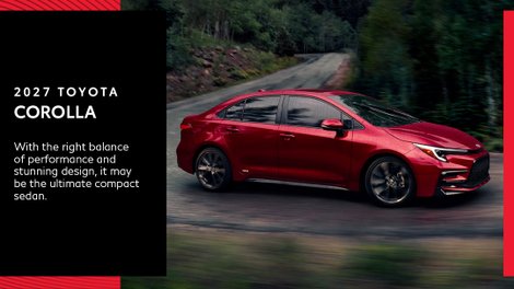 2027 Toyota Corolla in Mississauga: Performance, Hybrid Efficiency, Technology and Features