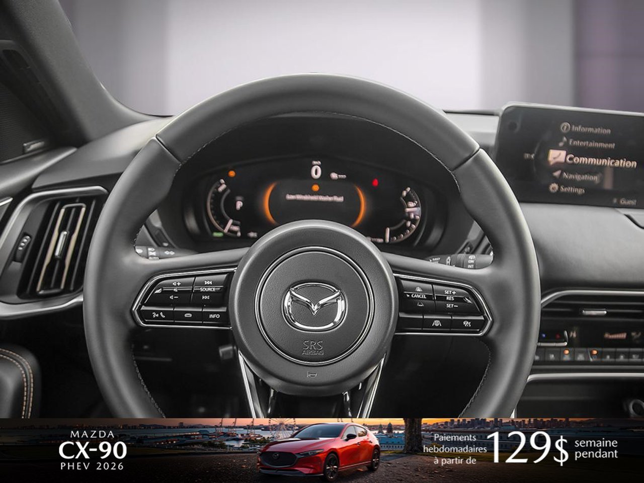 2026 Mazda CX-90 PHEV JM3KKEHA1T1408686 Rhodium White Metallic Mirabel - photo #10