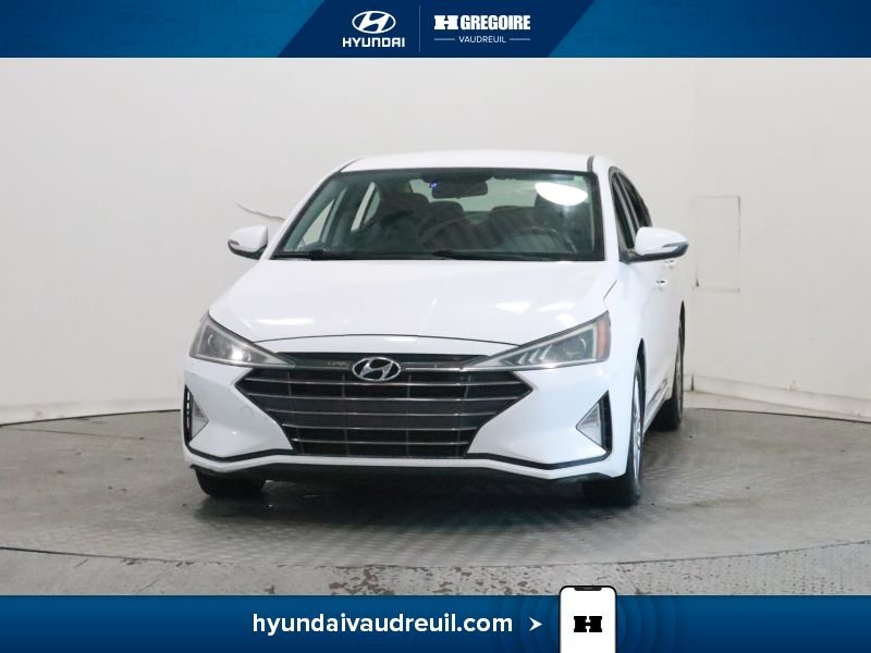 Hyundai Elantra 2019 Blanc Laval - photo #2
