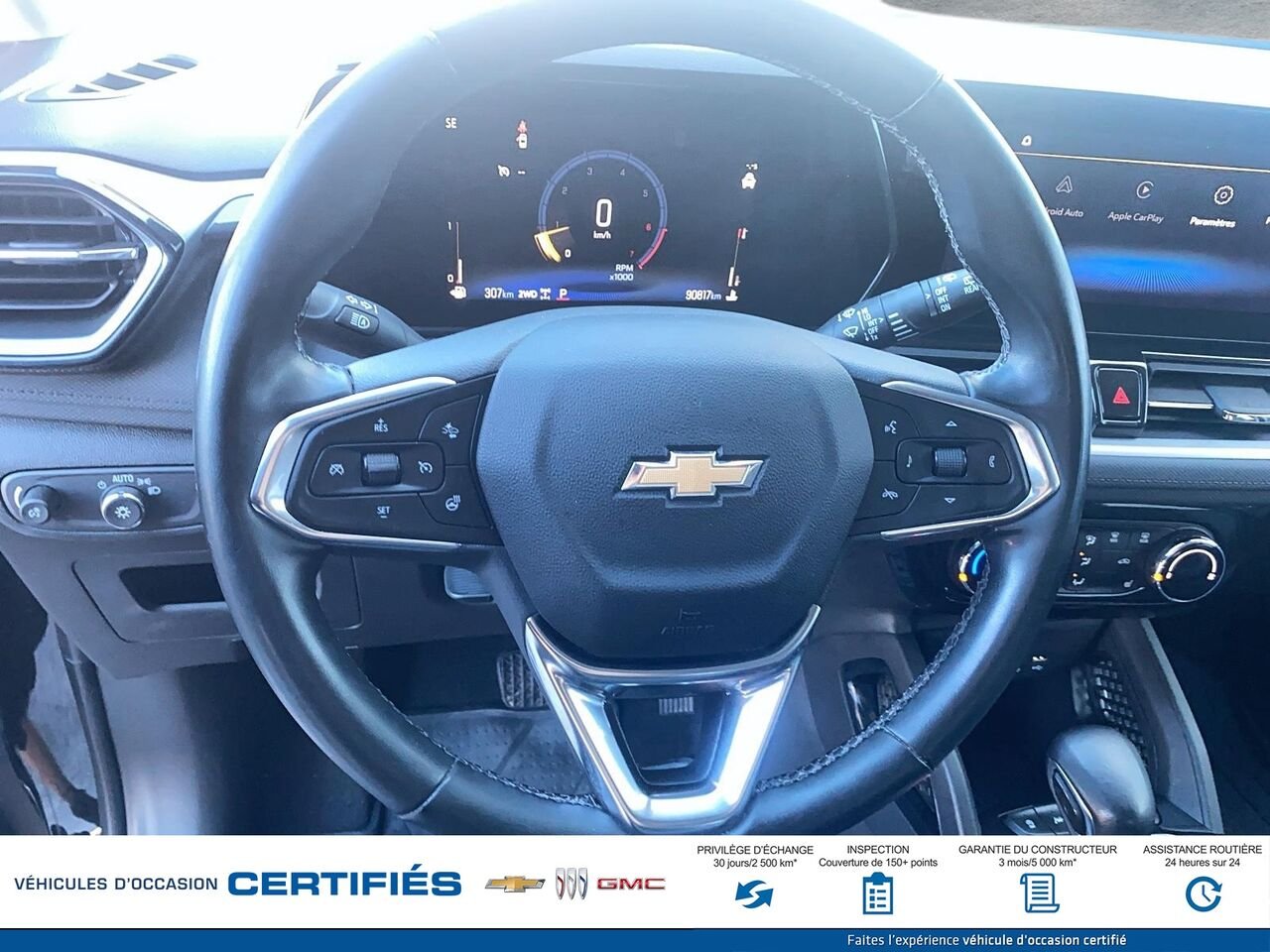 2024 CHEVROLET TRAILBLAZE Traction intégrale, 4 portes LT Black Montmagny - photo #10