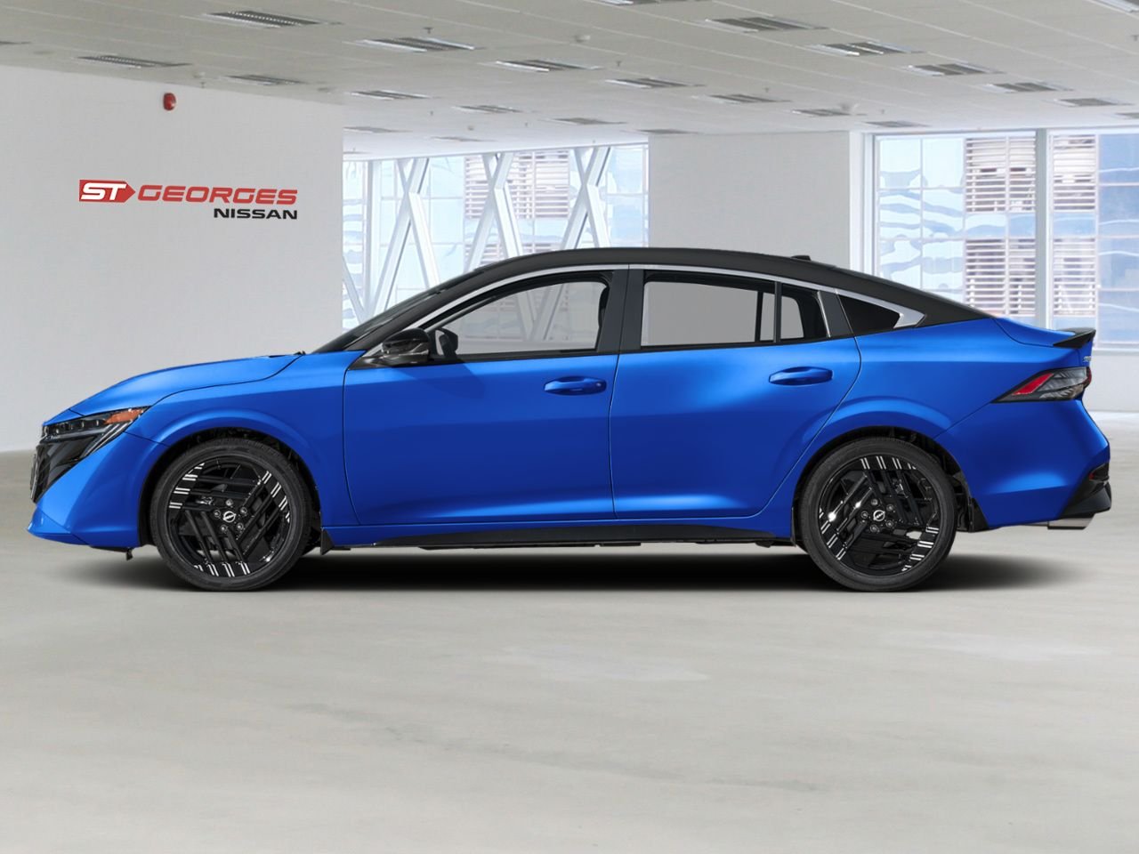 2026 NISSAN Sentra Bluestone Pearl/Super Black Saint-Georges - photo #2