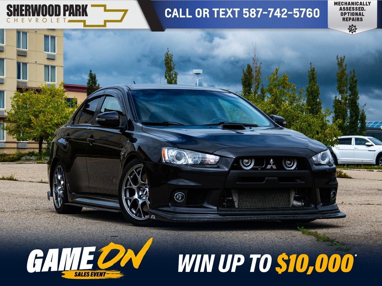 2015 Mitsubishi Lancer Evolution 4dr Sdn GSR Black Sherwood Park - photo #0