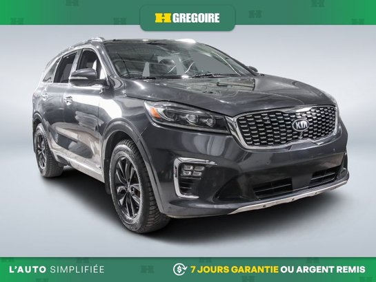 2019 Kia Sorento SXL Limited AWD AUTO A/C CUIR TOIT NAV CAM RE Grey