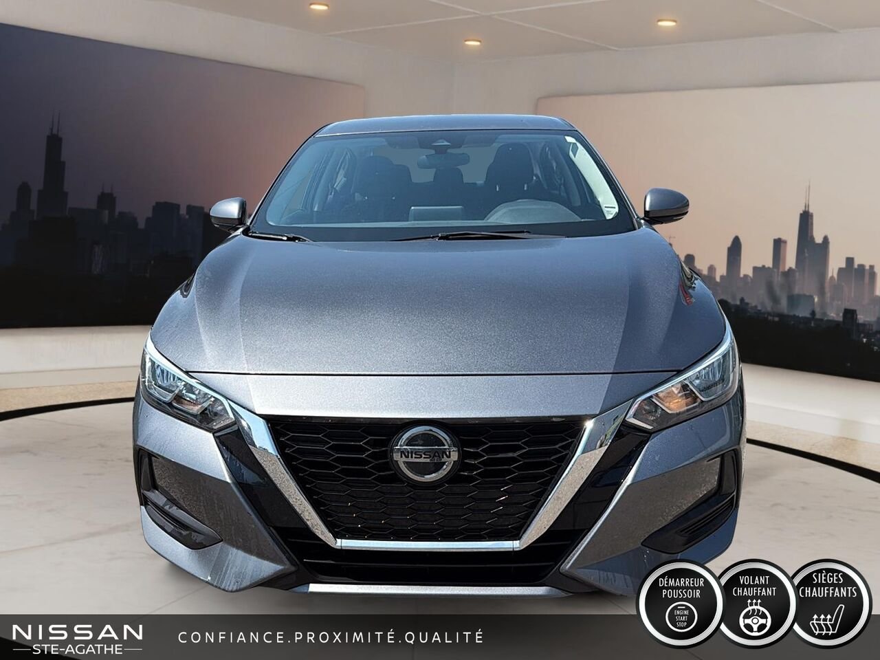 Nissan Sentra SV | UN SEUL PROPRIÉTAIRE | SIÈGES CHAUFFANTS | DÉMARREUR À DISTANCE 2020 Gris Saint-Jérôme - photo #1