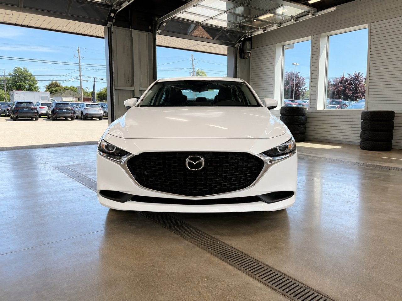 2026 MAZDA Mazda3 GX TA Snowflake White Pearl Châteauguay - photo #5