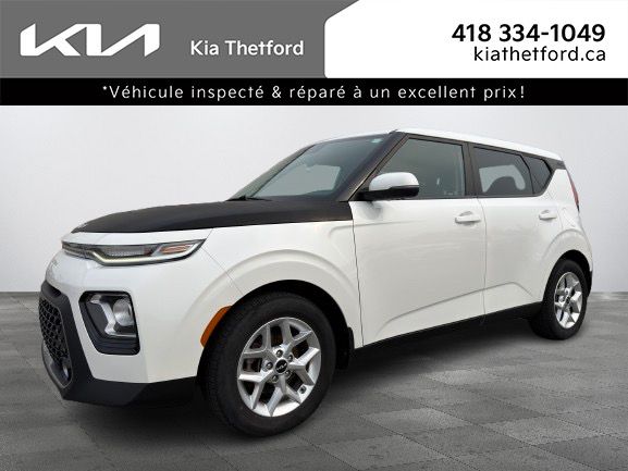 White 2022 Kia Soul SUV / Crossover Front-Wheel Drive Continuously Variable Transmission