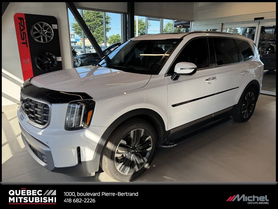 Kia Telluride SX Limited Awd, Bancs ventilés, Volant chauffant 2023 Blanc