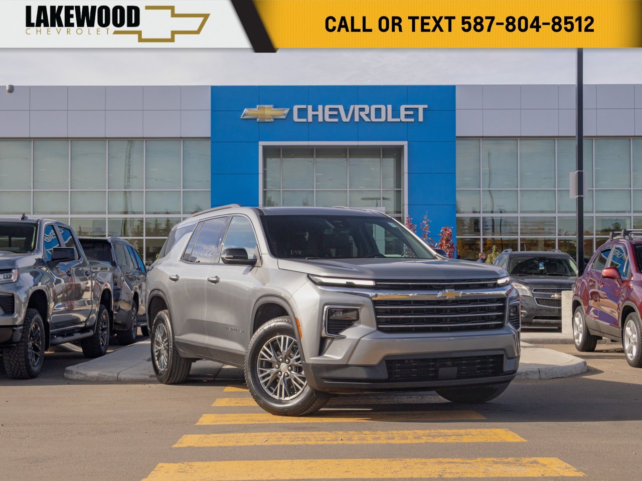 2026 Chevrolet Traverse AWD 4dr LT Grey Sherwood Park - photo #0