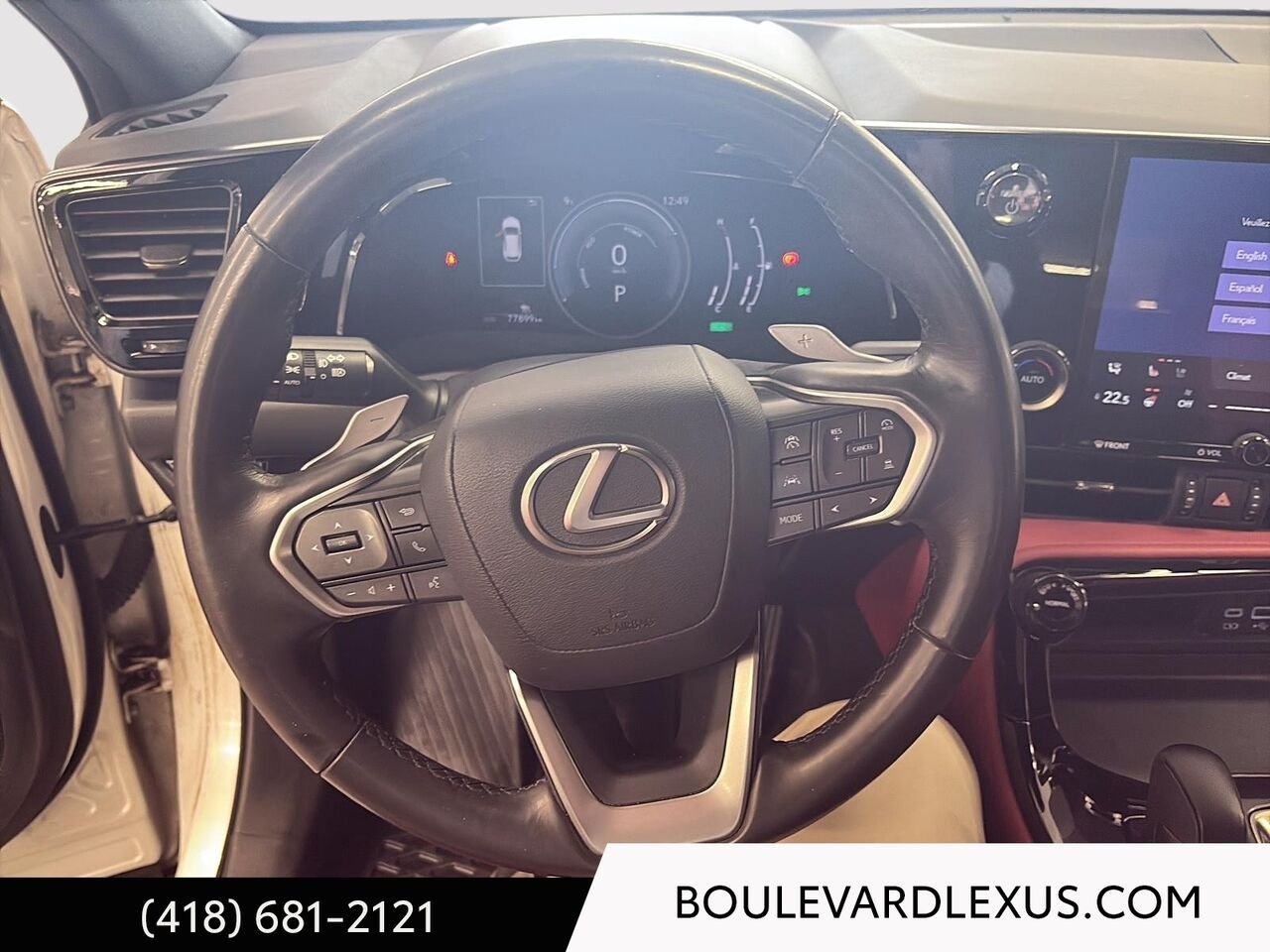 2023 Lexus NX White Quebec - photo #11