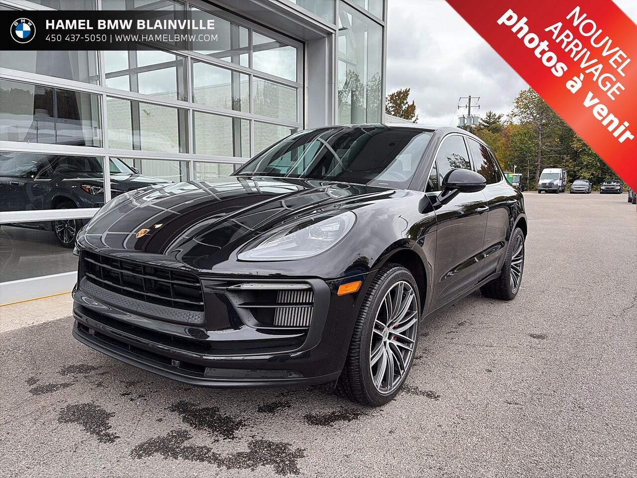Black 2023 Porsche Macan SUV / Crossover All-Wheel Drive Automatic
