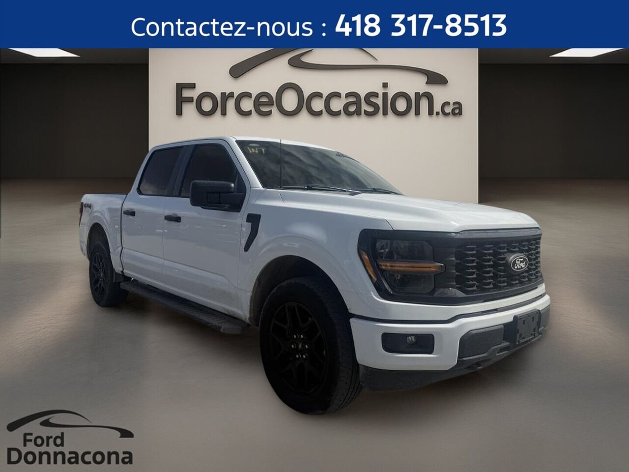Ford F-150 2024 Blanc Donnacona - photo #2