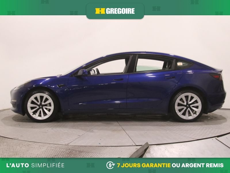 2021 Tesla Model 3 Blue Blainville - photo #4