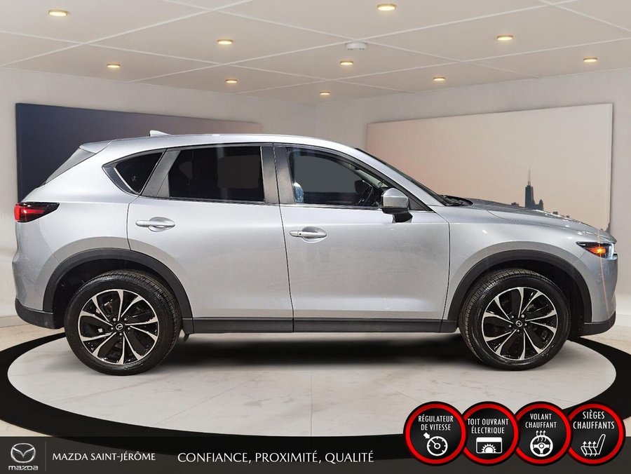 Mazda CX-5 GS LUXURY | TOIT OUVRANT | CUIR | AWD | 2023 Argent