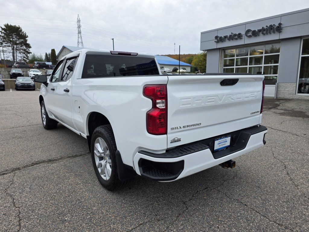 Chevrolet Silverado 1500 Custom 4X4 2022 Blanc Mont-Laurier - photo #40