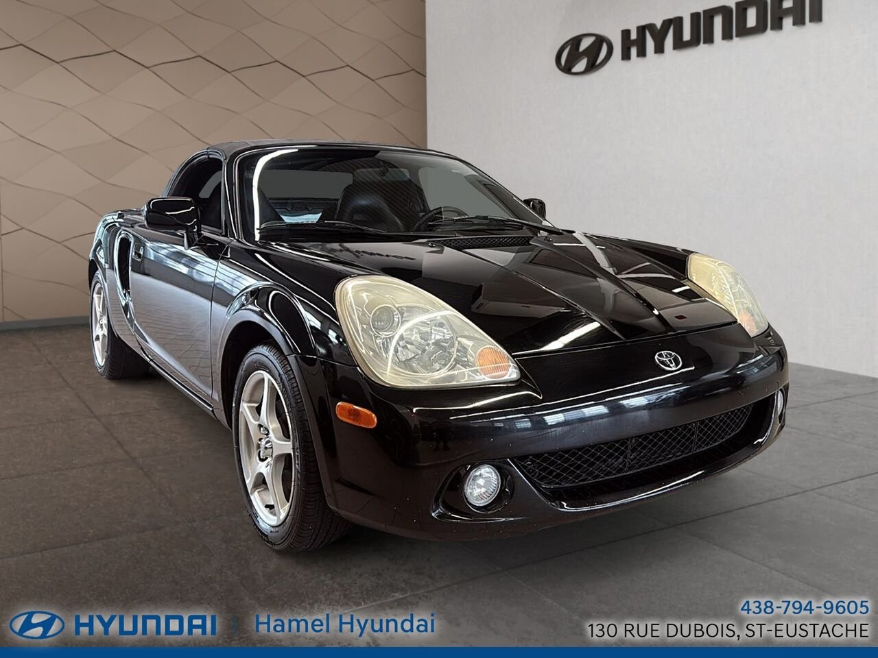 Toyota MR2 Spyder 2003 Noir Saint-Eustache - photo #0