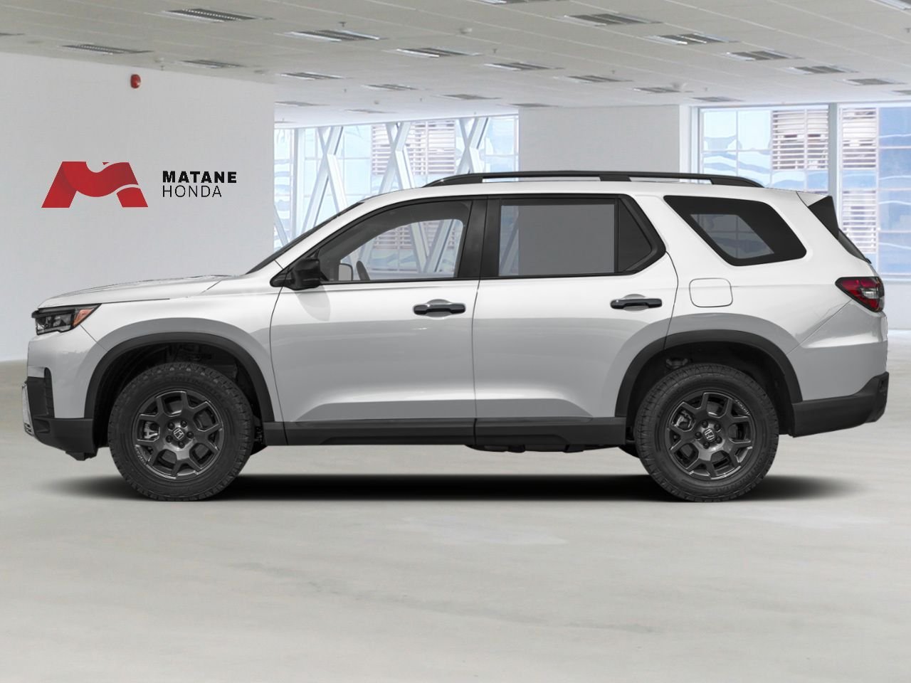 2026 Honda Pilot TrailSport TI Platinum White Pearl Matane - photo #2