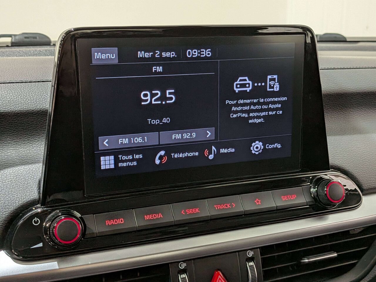Kia Forte EX Premium IVT 2023 Rouge Val-David - photo #19