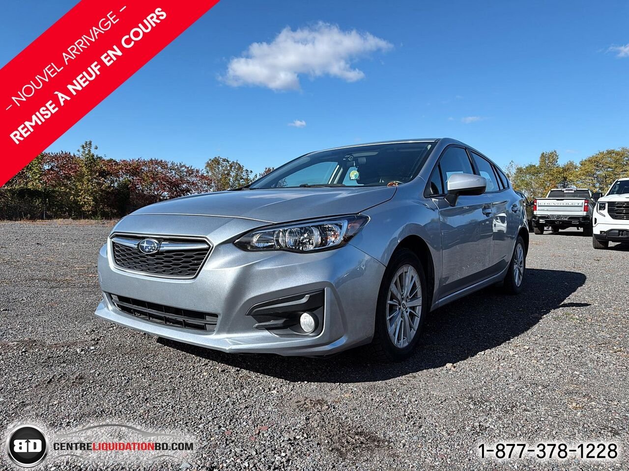Subaru Impreza 2.0i TOURING | BD0462 2018 Argent Granby - photo #3