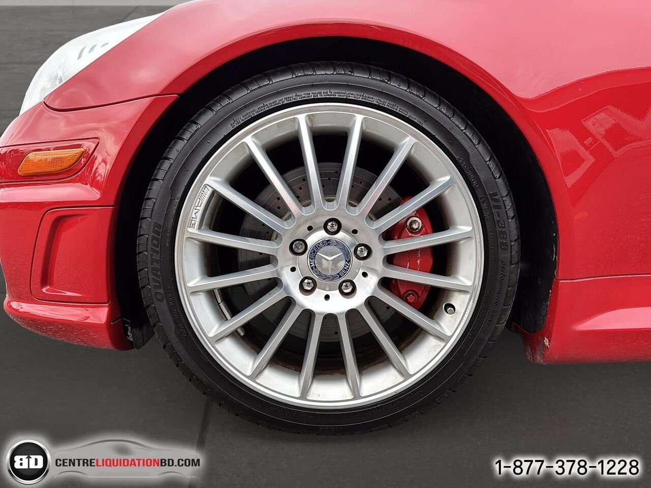 Mercedes-Benz Classe-SLK SLK 350 roadster 2 portes | BD0412 2010 Rouge Granby - photo #11