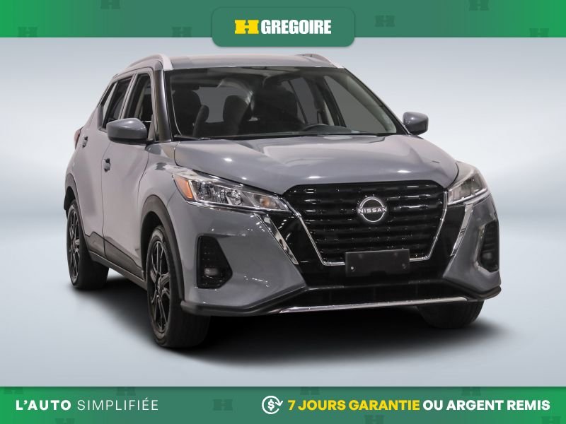 Nissan Kicks SV AUTO A/C GR ELECT MAGS CAM RECUL BLEUTOOTH 2022 Gris