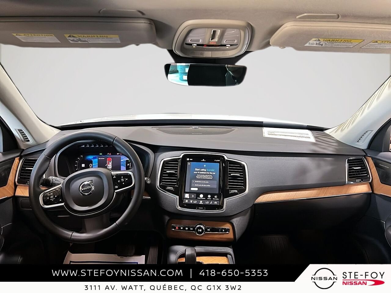 2024 Volvo XC90 Recharge PLUS BRIGHT THEME White Ste-Foy - photo #8