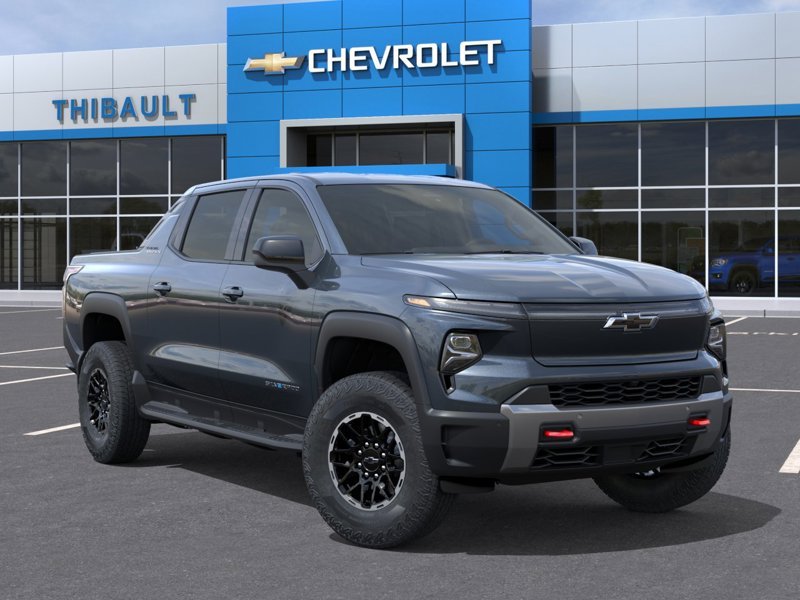 CHEVROLET Silverado EV Trail Boss cabine multiplace 4RMe à autonomie prolongée 2026 BLEU FUMEE METALLISE Sherbrooke - photo #6