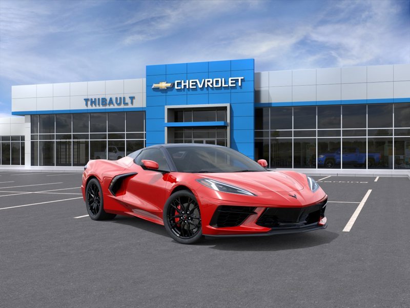 CHEVROLET Corvette Stingray cabriolet 2 portes avec 1LT 2027 ROUGE FLAMME