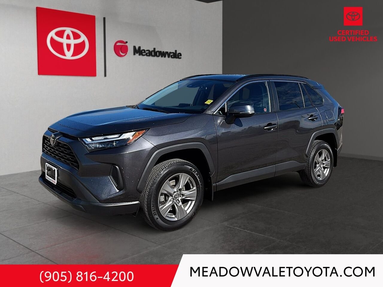 2024 Toyota RAV4 One Owner, Clean Car Fax, Power Sunroof, Power Trunk, Power Seat Grey Mississauga - photo #0