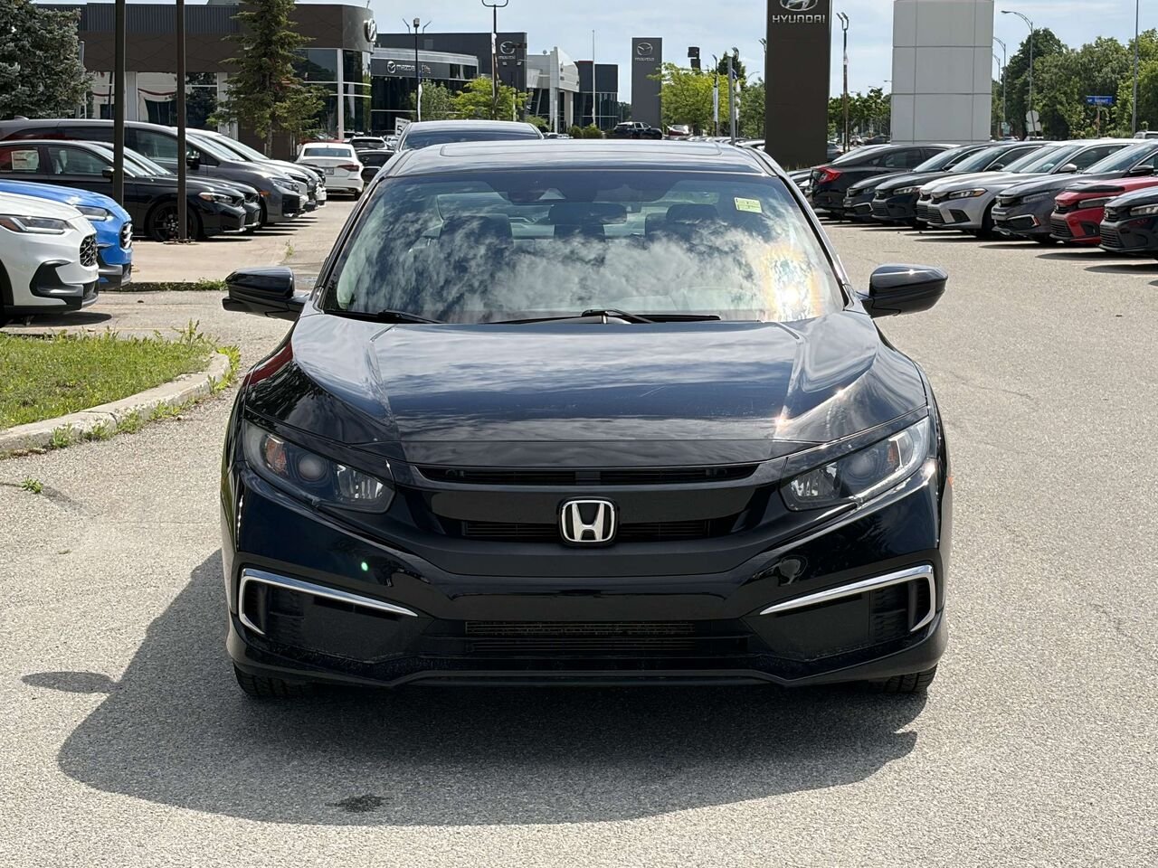 Honda Civic EX 2021 Noir Gatineau - photo #1