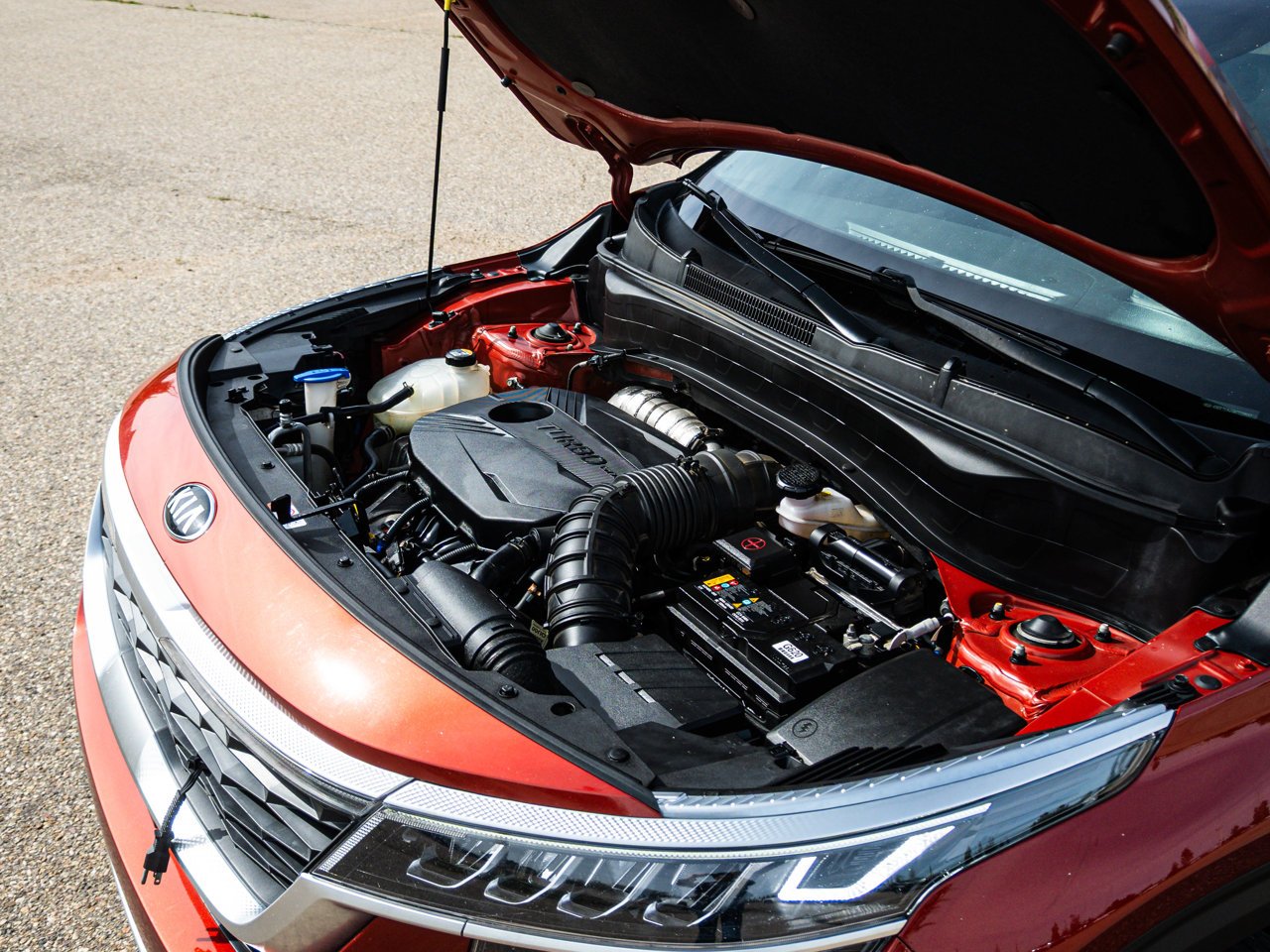 2021 Kia Seltos SX Turbo AWD Orange Sherwood Park - photo #6