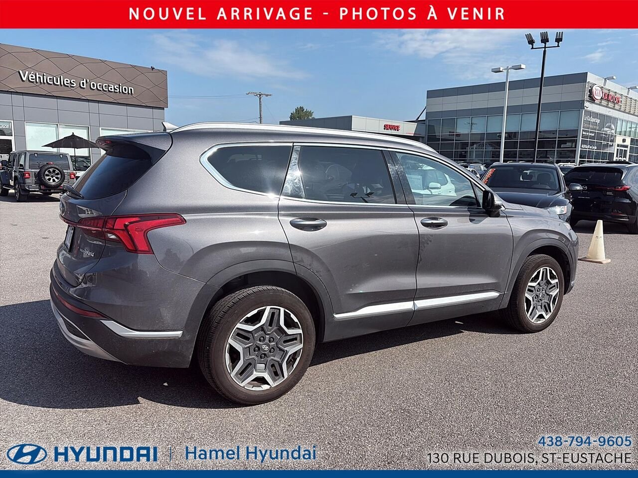 2021 Hyundai Santa Fe Hybrid Grey Saint-Eustache - photo #6