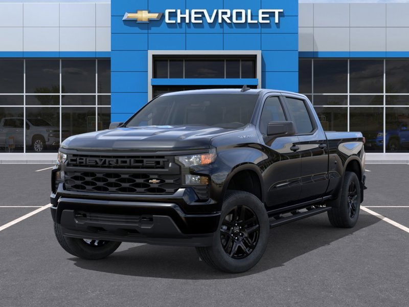 CHEVROLET Silverado 1500 Custom cabine multiplace 4RM 157 po 2026 NOIR Gatineau - photo #5