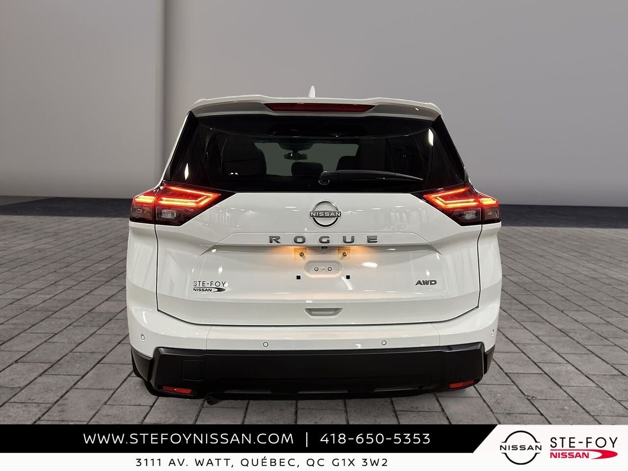 2024 Nissan Rogue S White Ste-Foy - photo #2