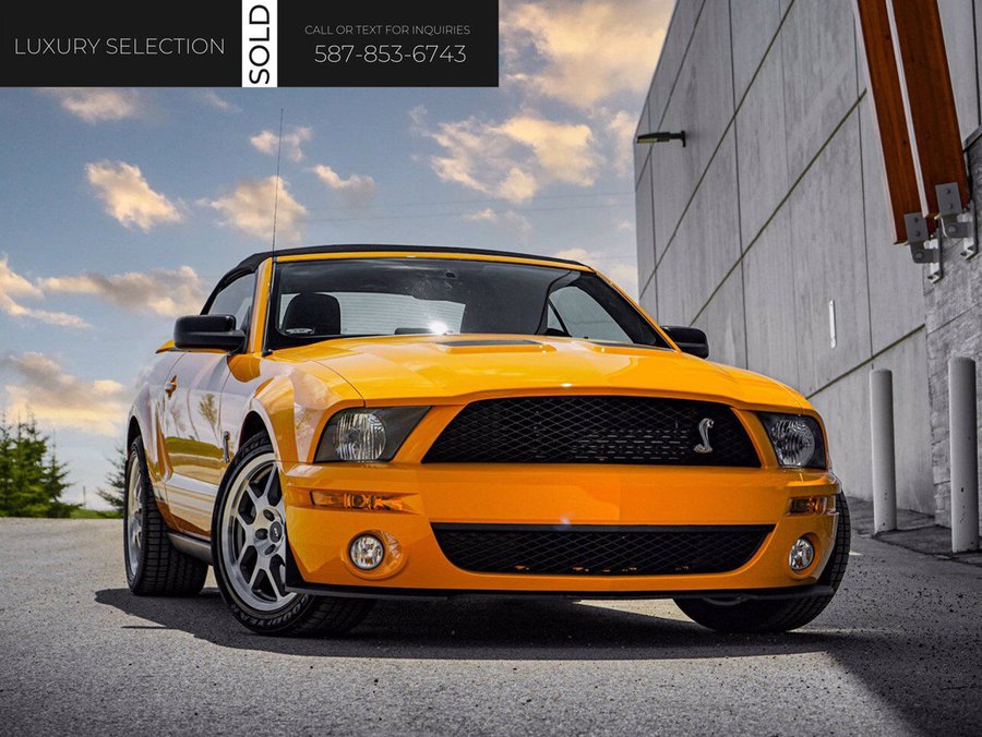2008 Ford Mustang Shelby GT500 Orange