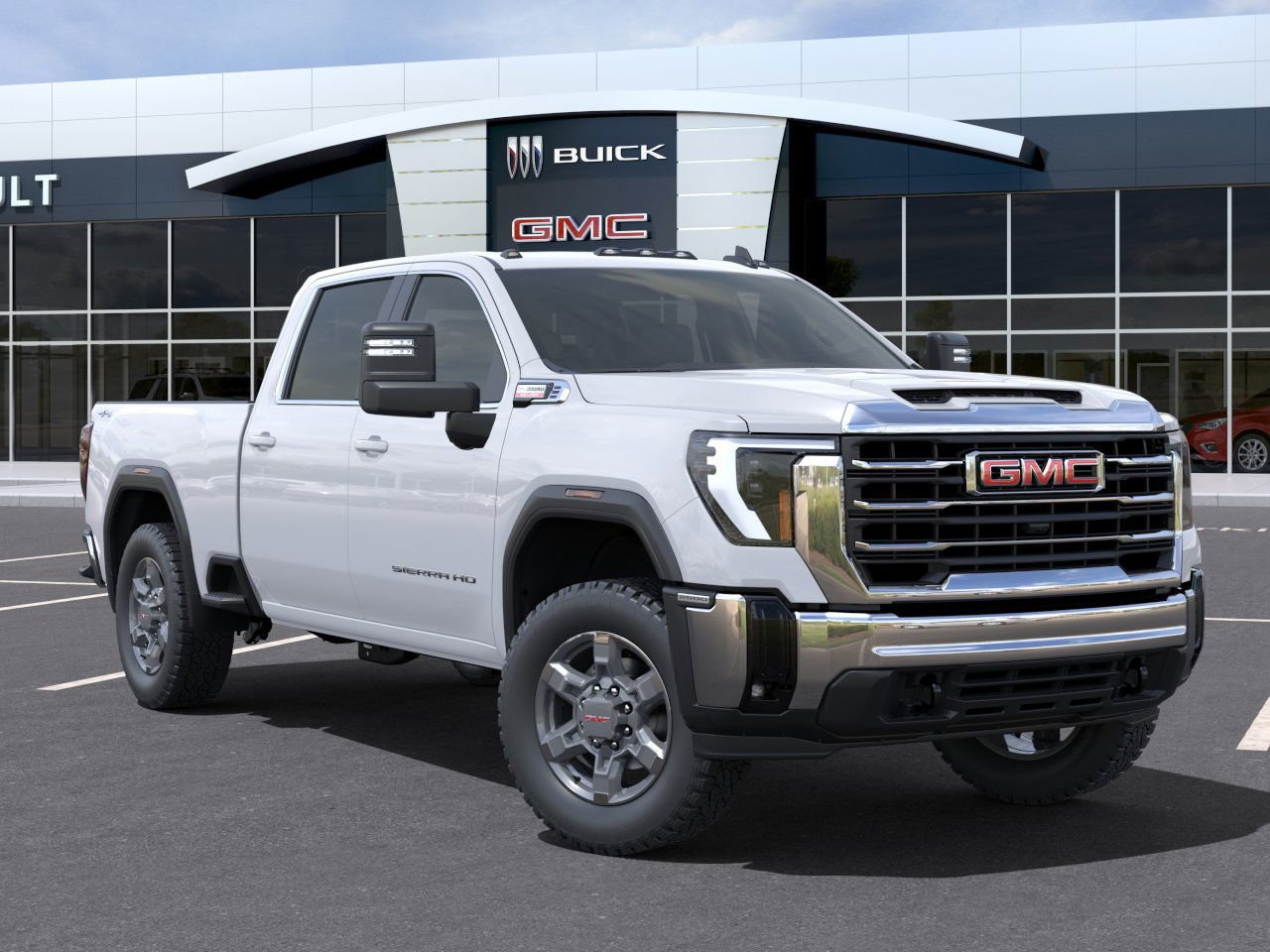 GMC Sierra 2500HD SLE 2025 Blanc sommet Saint-Eustache - photo #6