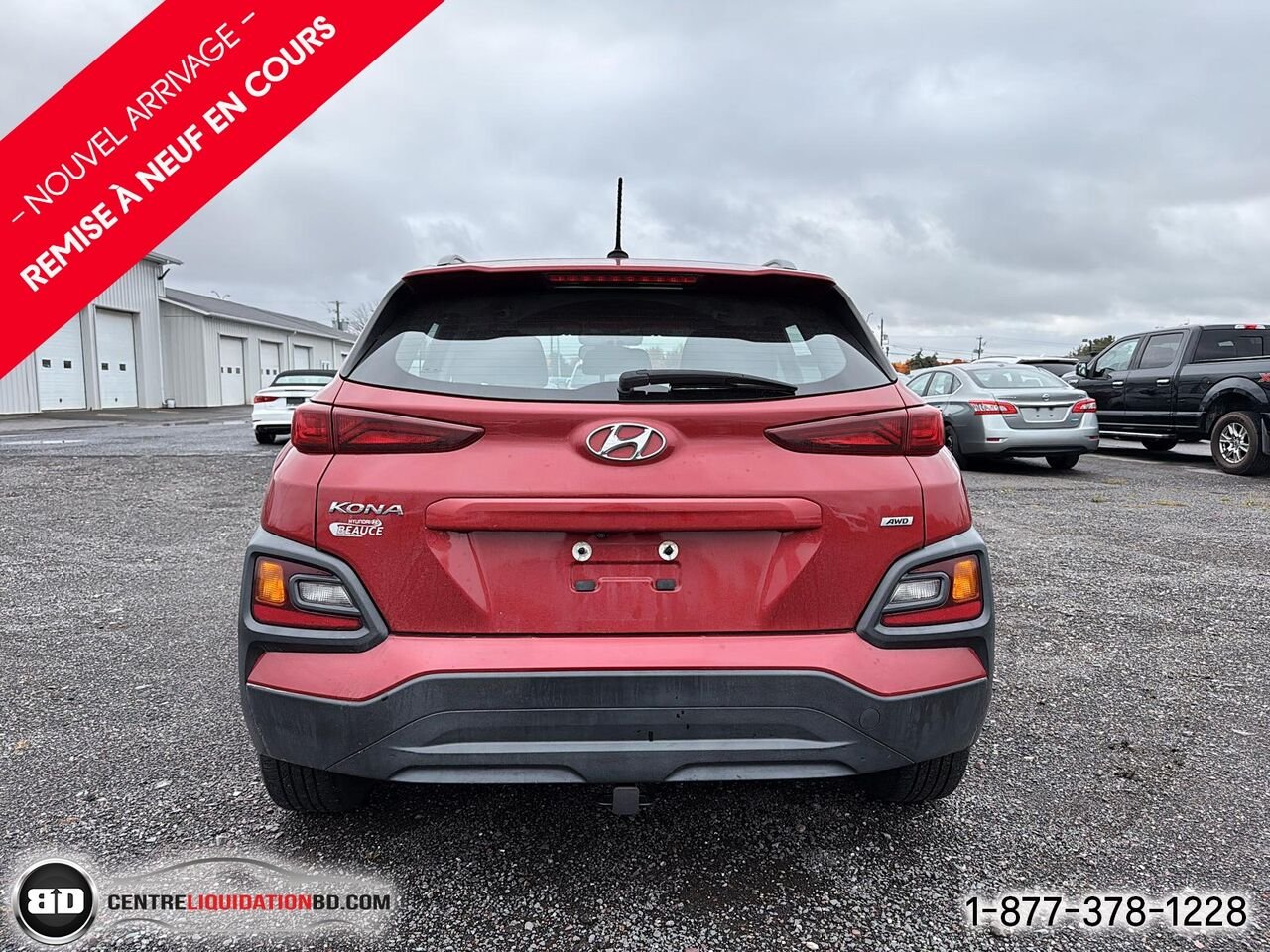 Hyundai Kona ESSENTIEL TI | BD0451 2019 Rouge Granby - photo #8
