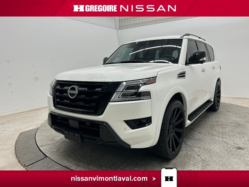 Nissan Armada 2023 Blanc Blainville - photo #2