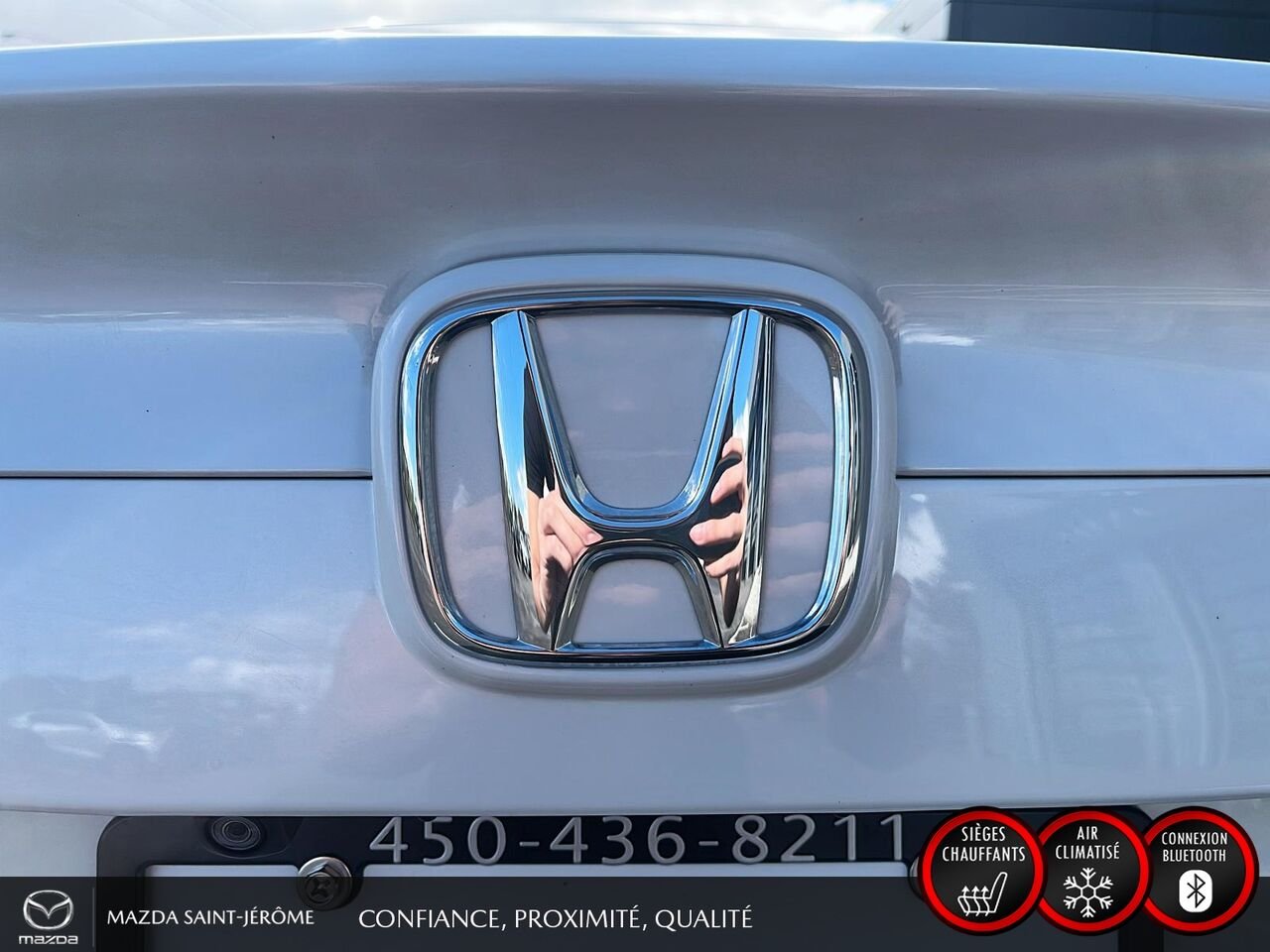Honda Civic Berline 2020 Blanc Ste-Agathe des Monts - photo #7