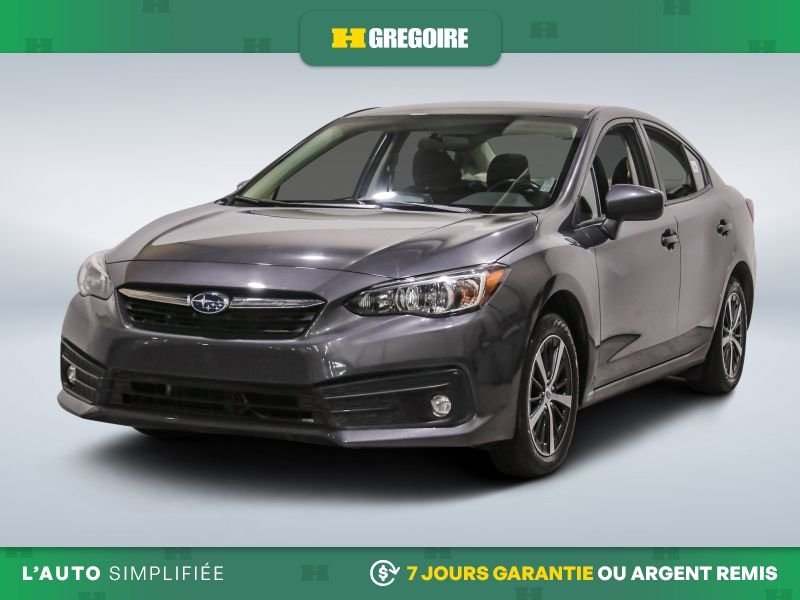 2021 Subaru Impreza Touring AWD MANUEL A/C GR ELECT MAGS CAM RECUL BL Grey