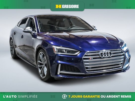 Audi S5 2019 2019 Bleu