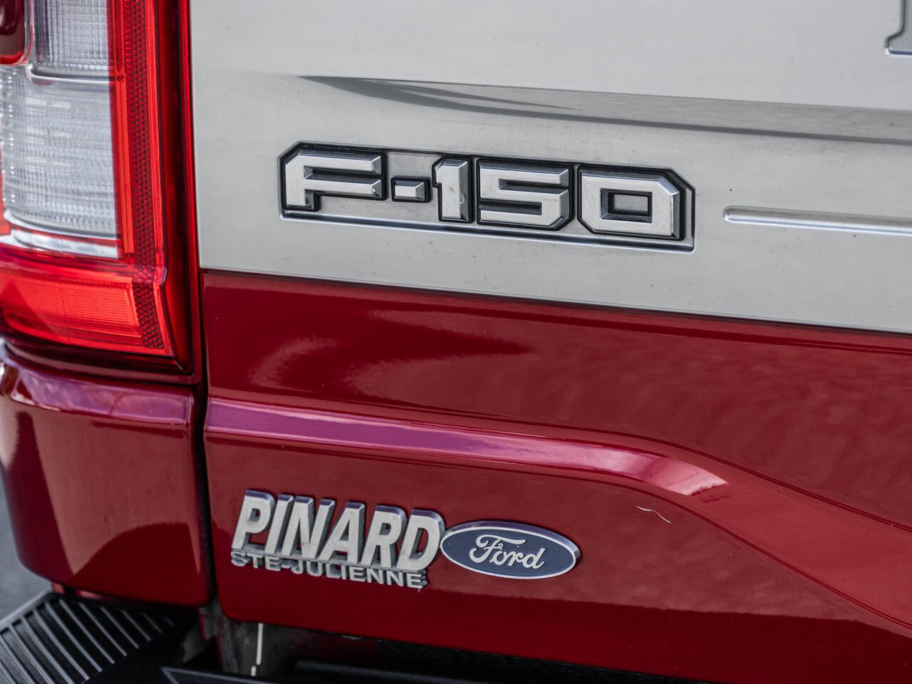 2022 Ford F-150 Red Sainte-Julienne - photo #7