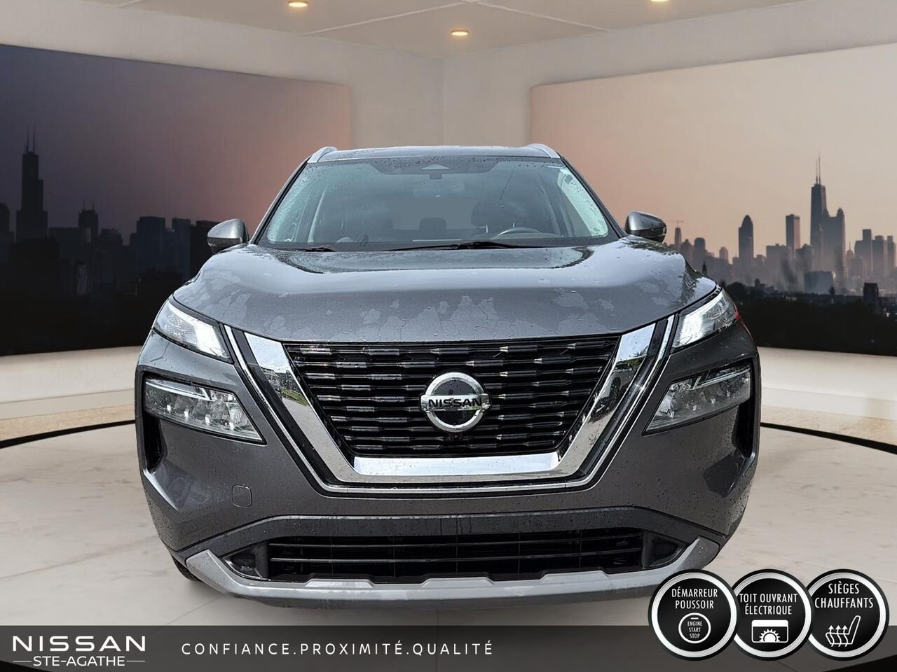 Nissan Rogue 2021 Gris Saint-Jérôme - photo #1