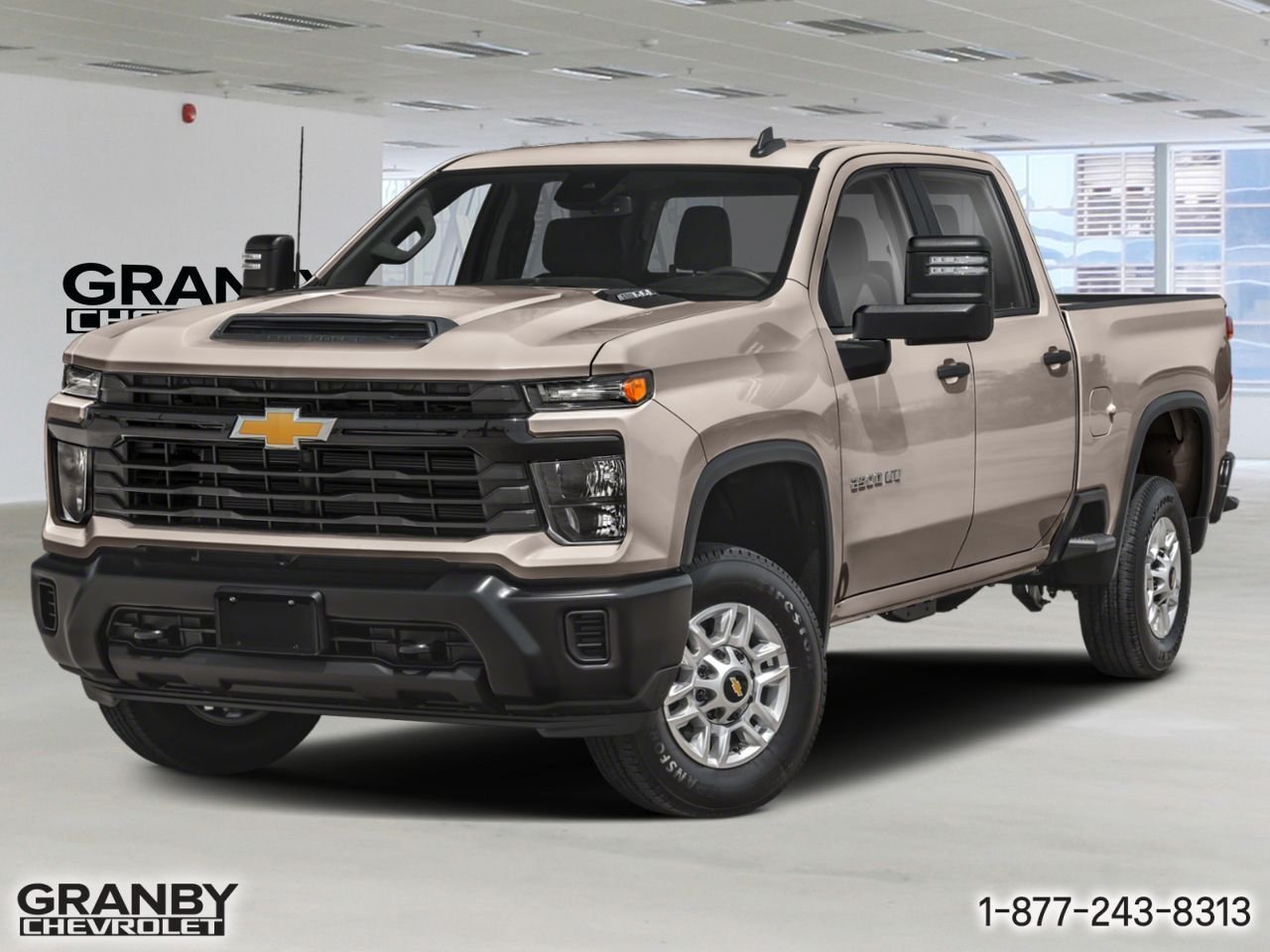 2026 CHEVROLET CHEVROLET K2500 HD SILVERADO CREW CAB K2500 HD SILVERADO CREW CAB CUSTOM L/BOX DURAMAX (1CX) | 26-1116 WHITE SANDS Granby - photo #0