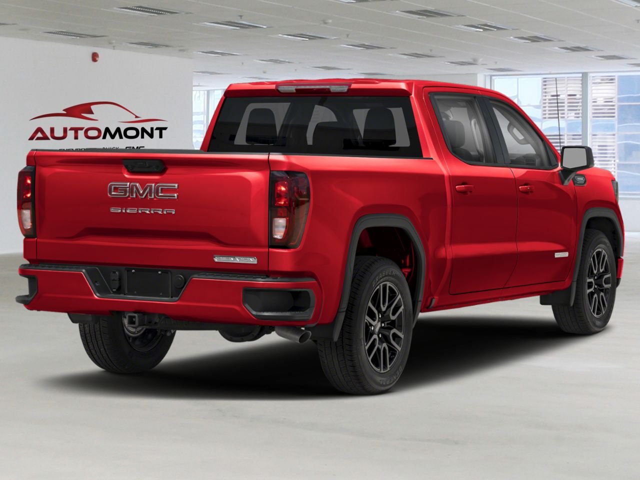 2026 GMC Sierra 1500 K1500 SIERRA CREW CAB ELEVATION STD/BOX (3SB) Cardinal Red Mont-Laurier - photo #1