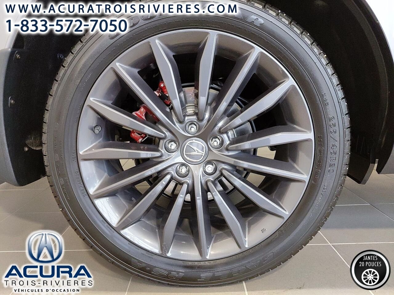Acura RDX PLATINUM CARBONE 2023 Gris Trois-Rivières - photo #12