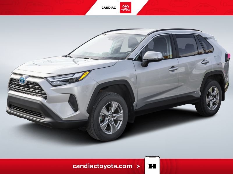 2023 Toyota Rav 4 Hybrid XLE AWD-VOLANT CHAUF-TOIT OUVRANT-MAGS Silver